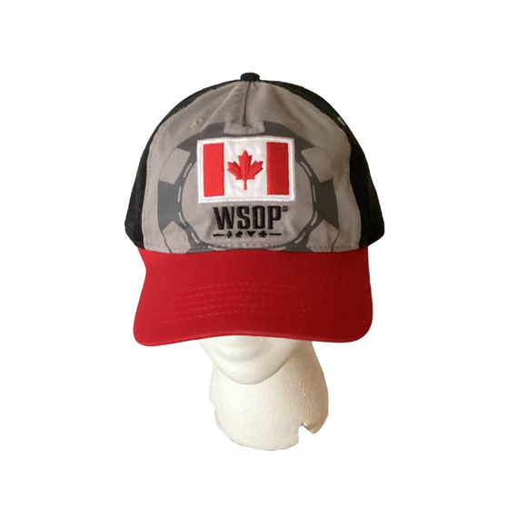 World Series of Poker WSOP Canada Adjustable Hat OS - Picture 1 of 6